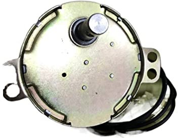 STYIRE Variable Air Barber Shop Turn Motor Accessoires, Moteur de boîte à lumière rotative, 50r / Min 4W synchrone CA Moteur, Petit Moteur électrique, Synchrone Tumbler