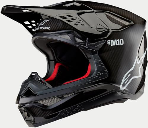 Alpinestars Motocross-Helm Supertech S-M10 Schwarz Gr. L