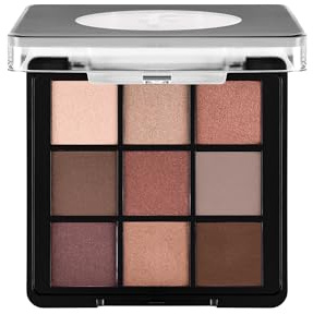 Flormar 9-Farben Lidschatten Palette – Cremige Textur mit Schimmer & Matt-Finish – Kompakt Make-up Palette für Smokey Eyes, natürliche Looks & intensive Farbübergänge – 4 Follow Your Heart