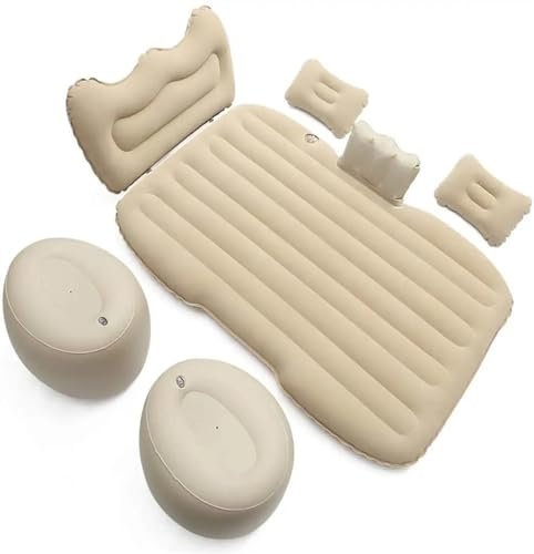 Auto Luftmatratzen Kompatibel Mit Auto, SUV, MPV, Reisebett, Luftmatratze, Isomatte, Aufblasbares Rücksitzbett, Outdoor-Kissen, Camping-Schlafsofa, Zubehör, 181 X 88 cm