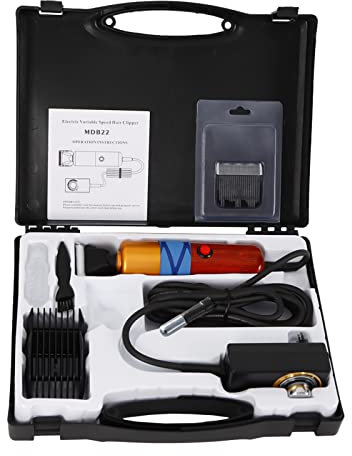 Tondeuse électrique 200 W pour mouton, animaux de compagnie, lapins, alpagas, chèvres, chevaux, ferme, avec mallette