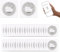 40 Nfc Tag Nfc Sticker Nfc Tags Praktisches Selbstklebendes Design Schnell Lesbare Informationen, Kann 504 Byte Schreiben, Geeignet für Alle Smartphones, Die Nfc Unterstützen
