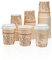 MH QUALITY Kaffeebecher To Go 200ml mit Deckel - 200x Premium Einweg Pappbecher | Hochwertige Coffee To Go Becher - Hellbraun