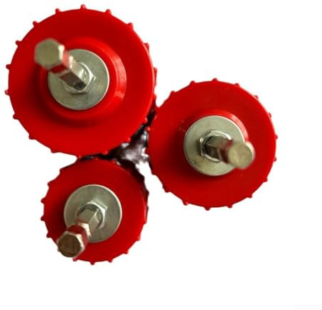 Juego de limpiador de tuberías de cobre, cepillo de limpieza de tubos de 3/9 piezas, cerdas de alambre de acero inoxidable para taladro eléctrico, limpia tuberías, pulido de soldadura (3 piezas)