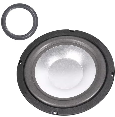 Surround-Ringe mit Rand für Lautsprecher, Surround-Ringe mit Schaumstoffrand für Lautsprecher | faltbarer elastischer Gummiring für Lautsprecherkante | Ersatz-Set für elastische Kante