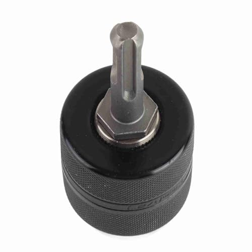 OVAQUIXI Keyless SDS Chuck Converter for Metal Lathe Drilling for Electric Hammer, Chrome Vanadium Steel Material