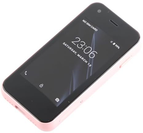 Jectse Mini Smartphone XS11, Piccolo Telefono da 2,5 Pollici 1 GB RAM 8 GB ROM Quad Core 3G Sbloccato, con Doppio Slot per Scheda SIM e Fotocamera HD, per Bambini e Studenti (PINK)