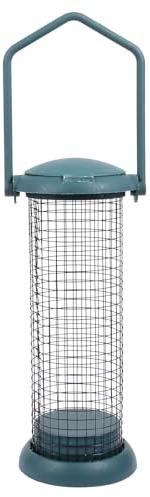 Abaodam Kreativer Hängender Vogelfutterspender aus Wetterfestem Material Gartendekoration für Wildvögel Einfach zu Montierendes Vogelfutterhaus für Außenbereich