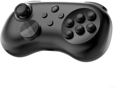 Mando de juego de lucha con 6 botones y efecto Hall, material ABS, teclas ajustables, multiplataforma para interruptor para PS4 PC (negro)