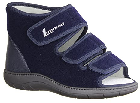 LIROMED 479-20Z2 Marine (blau) - geschlossener Hausschuh - Herrenschuhe Prophylaxe Diabetiker, Blau, Gr. 42 EU
