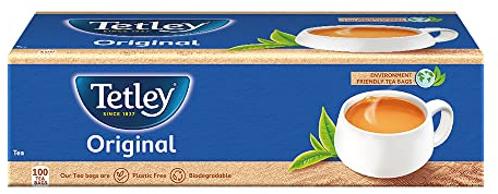 Tetley Premium Black Tea - 100 Bags