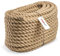 Seilwerk STANKE Corde de Jute Fibres Naturelles enroulées gréement la rambarde de sécurité 36mm 10m