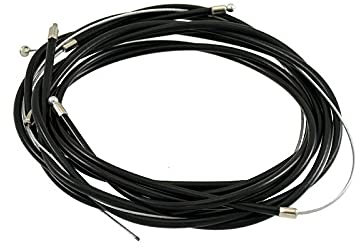 RMS Kit trasmissioni complete Piaggio si-si fl2 nere (Cavi e Guaine Moto) / Kit transmissions Piaggio si-si fl 2 black colour (Cables and Sheaths Motorcycles)