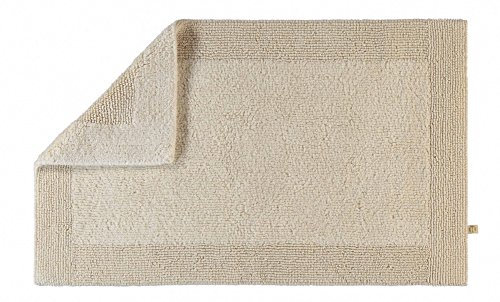 RHOMTUFT 4515316078 Badteppich mit Aussparung Prestige 60 x 60 cm, Aqua 80 x 160 cm Badteppich 20 Natur-Jasmin