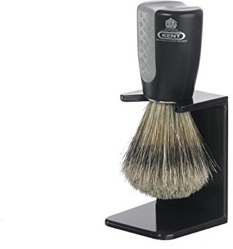 Kent's Wet Is Best Bristle Shaving Brush and Stand