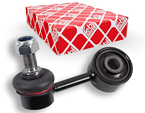 febi bilstein 27985 Verbindungsstange mit Sicherungsmutter, 1 Stück | Kompatibel mit: MITSUBISHI PAJERO II, PAJERO II Canvas Top