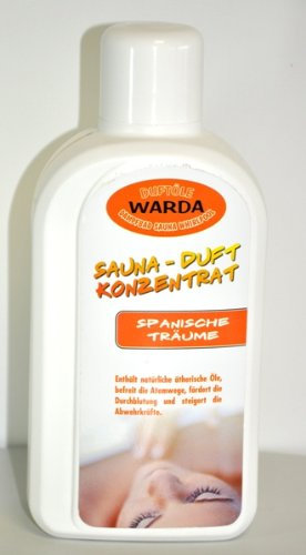 Warda Aufguß Spanisc Träume 1l für die Sauna, Konzentrat, Saunaaufguss