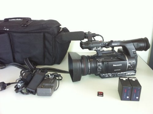 Panasonic AG-AC130 - Videocamera 1080 megapixel, incl. scheda di memoria