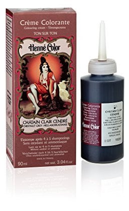 Henné Color Hell-Aschkastanie Henna -Tönungscreme