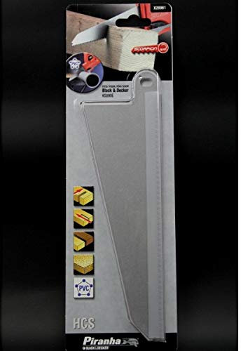 B & D Scorpion Wood & Plastic Cutting Saw Blade Fits All Black & Decker Scorpion Saws But Not The RS890K Saw