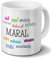 Tasse mit Namen Maral - Motiv Positive Eigenschaften - Namenstasse, Kaffeebecher, Mug, Becher, Kaffeetasse - Farbe Weiß
