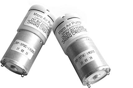 DANXQ 370 Mini USB Air DC 6V Motore per Acquario Ossigeno, 2 Pezzi/conf