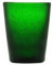 Memento Set 6 Bicchieri Vetro pulegoso Senza Gambo Emerald