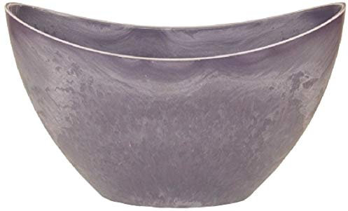 Schreiber Deko Dekoschale Kunststoff/Lila / 24x10x14cm / 1 Stück