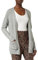 ONLY Damen Onllesly L/S Open Cardigan KNT Noos Strickjacke,Medium Grey Melange,S