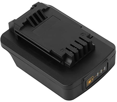 SALUTUYA Adapter für Elektrowerkzeugbatterien Batterieadapter, geeignet 18V Lithiumbatterie Umgerüstet auf Black & Decker Stanley, Lithiumbatteriekonverter Zubehör für Elektrowerkzeuge