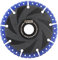 FACHLICH Diamant-Trennscheibe 125mm Allzweck Sägeblatt für Stahlbeton Metall Alu Bewehrung Eisen PVC Alle harten Materialien