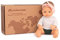 Miniland Dolls Geschenk-Set: 32 cm große europäische Babypuppe Mädchen und Forest-Set.