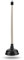 Large Plunger for Bathroom, Sink, Kitchen & Drain - 150mm (6 inch) Cup and 400mm (16 inch) Plastic Handle Sink Plunger, Drain Unblocker Cleaner Pump for Home, Bath, Toilets, Bathtub, Shower & Drains.