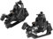 Bumdenuu Pinza Freno a Anteriore Posteriore per Bicicletta per XC Mountain Bike Speed ​​Clip Set Freno a Meccanico a Doppio Pistone