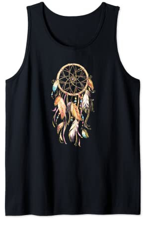 Traumfänger Aquarellkunst T-Shirt Tank Top