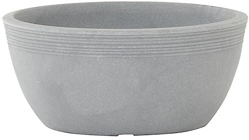 Siena Garden Pflanzschale Malaga 38 grau Ø 38 cm x 17 cm