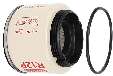 SYH&AQYE Filtro Separatore d'Acqua del Carburante, Buona Tenuta Filtro del Carburante Antiruggine Separatore d'Acqua del Carburante di Ricambio per Motori Diesel Marine Barche
