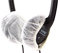 SuperEar Disposable Sanitary Ear Covers for Headphones and Headsets - Ear Covers for Enhanced Ear Protection and Hygiene: 100 Individual Covers and 2.5