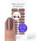 Miss Sophie - Pellicola per unghie UV in gel Cocoa UV I 20 strisce di gel UV, tinta unita, per unghie e piedi