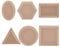 AHANDMAKER 6 Styles Pottery Tools and Supplies for Clay Hand Building - 6Pcs Dish Plate Press Mould for DIY Supplies