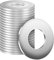 BOUMVID Rondelle Acciaio Inox M12 x 30mm, 20 Pezzi Metaliche 304 Piatte Rondella Piana, O Ring Rondelle grandi Alzaporta Rondelle, Carrozzeria Rondelles A2 V2A in Piatta Acciaio, DIN 9021 / ISO 7093