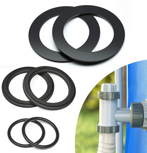OHLINEA 25076RP Pool O Rings,6 Pezzi Rondella di Gomma Filtro Piscina Accessorio,per Valvole Piscina 10747,25006,25010,28633,28635 28621