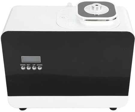 Máquina de Aromaterapia Inteligente de 800 Ml, Atomización de Dos Fluidos, 5 Modos, Temporizador de 24 Horas, Montaje en Pared, PCB, Conexión de Aire Acondicionado, (Enchufe