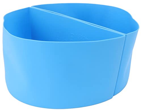 Doublure de séparation réutilisable en silicone pour mijoteuse de 6 litres pour mijoteuse de 6 litres (bleu)