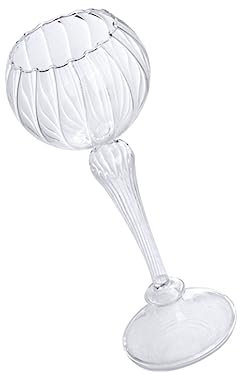 RORPOIR Handgefertigter Kelch-kerzenhalter Aus Glas Im Europäischen Stil Dekorativer Kerzenständer Für Zuhause Hochzeit Spa