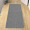Rugs by Desire Eden Washable door mat Kitchen mat - Floor mat Door Dirt Trapper - Non Slip Door mats indoor - Grey, 57x200 cm