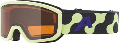 ALPINA Unisex Kinder Scarabeo Jr. Skibrille (1er Pack)