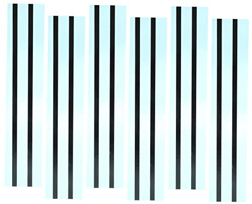 MUCKLILY 10pcs Phone Screen Repair Tape Double Sided Tape Material Black High Peel Strength High Initial Adhesion for Cell Phone Screen Protector and Lens Removal