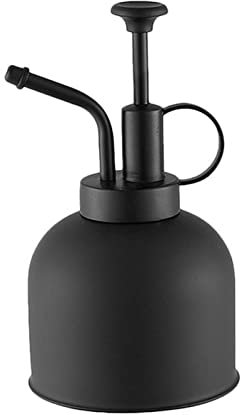 UWLFFLWZ Regadera Bonsai Mini pote de riego Vintage Riego de Cobre Can Botella de riego de riego for Plantas de al Aire Libre y de la casa Regadera(Black)