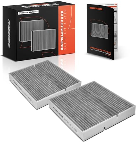 Frankberg 2 filtri antipolline per abitacolo con carbone attivo 2478300800 | Compatibile con: Classe B W247, EQA H243, EQB X243, CLA Shooting Brake X118, CLA C118, GLB X247, Classe A W177